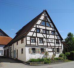 Half-timber house in Altheim