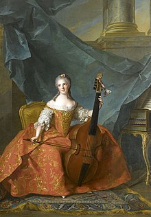 Jean-Marc Nattier (1685–1766), Anne-Henriette de France, Dite Madame Henriette (1727–1752) (1754)