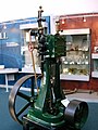 Tangye stationary engine on display in Exhibition Hall One.