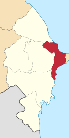 Location in the Baku Governorate