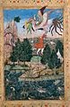 Painting of the Simurgh made in the Mughal Empire