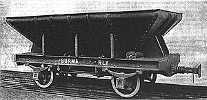 Wagen der Burma Railway