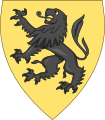Coat of arms of Roger I of Sicily, according to medievalist historian Glauco Maria Cantarella