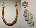 Copper necklace and ornaments, c. 2700 BC
