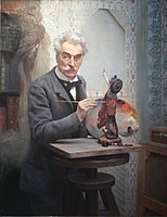 Fernand Cormon, The Sculptor at Work, 1891