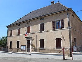 The town hall in Cresancey