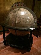 1688 globe by Vincenzo Coronelli