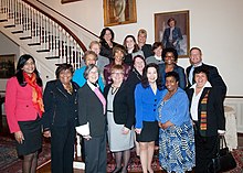 Members of the Women Legislators of Maryland with Governor Martin O'Malley in 2014