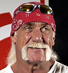 Hulk Hogan with a horseshoe moustache