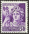 Stamp of the Italian Social Republic, 1944