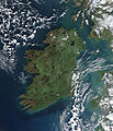 Image 3A true-color picture of Ireland, as seen from space, with the Atlantic Ocean to the west and the Irish Sea to the east. (from Portal:Earth sciences/Selected pictures)