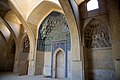 Mihrab and prayer space of the Muzaffarid Madrasa (14th century)