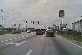 AA Highway in Maysville