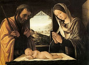 The Nativity, Lorenzo Costa (c 1490)