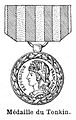 Médaille du Tonkin.