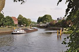 Ems River in Meppen