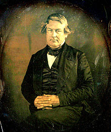 Daguerreotype portrait of Fillmore in 1849