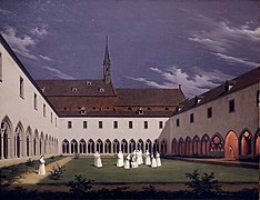 Henri Lebert, Couvent des Unterlinden / Frauenkloster von Unterlinden (1838)