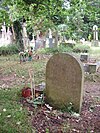 Nick Drake's grave in Tanworth-in-Arden