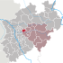 Lage der Stadt Bochum in Nordrhein-Westfalen