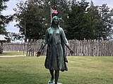 Statue in Jamestown, Virginia
