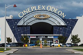 Cinéma Cineplex Odeon in Sainte-Foy, Quebec, was one of the Cineplex Odeon-branded theatres built by Loews Cineplex in Canada in the early 2000s prior to its merger by Galaxy Cinemas