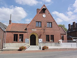 The town hall of Ramicourt