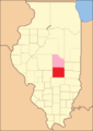 Das Shelby County von seiner Gründung im Jahr 1827 bis 1829