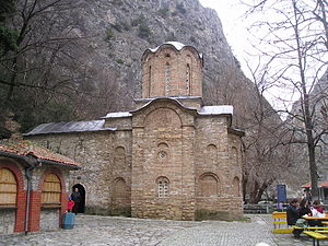 Monastery of St. Andrew by King Vukašin Mrnjavčević in North Macedonia, 1389