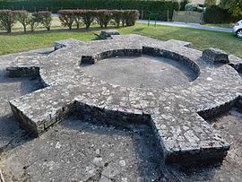 The remains of the Roman baths in Mackwiller