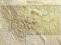 Cow Creek (Montana) is located in Montana