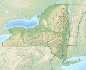 Map showing the location of Elizabeth A. Morton National Wildlife Refuge