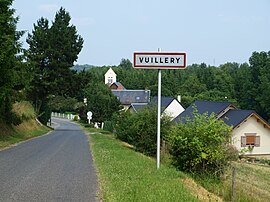 The road into Vuillery