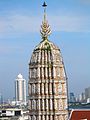 A seven-pronged trishula on top of Wat Arun, also known as the "trident of Shiva"<ref>Wat Arun The trident of Shiv extends from the top of each tower.
