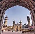 Lahore's Wazir Khan Mosque is considered to be the most ornate Mughal-era mosque.[85]