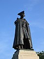 Statue of General Wolfe in Greenwich Park, London