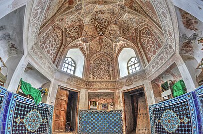 The tomb of Amin-edin Jabrail in Kalkhuran Sheykh, Iran