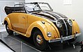 Adler (Fahrzeug) 2,5 Liter Cabriolet 1937 -1939, 58 PS, 125 km/h im EFA Museum für Deutsche Automobilgeschichte]]