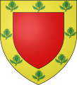 Coat of arms of the Bordes family.
