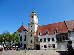 Old Town Hall in Bratislava, now Slovakia (15th century)