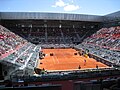 Die Caja Magica mit ihrem Hauptplatz Estadio Manuel Santana, der Veranstaltungsort der Mutua Madrid Open