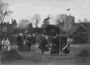 Planting of the ceremonial oak in 1897