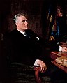 Portrait of Franklin D. Roosevelt by Frank O. Salisbury, 1947
