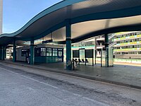 The bus station at access 2