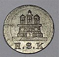 Hamburger Dreiling von 1839, Wappenseite