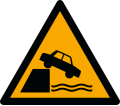 W051: Warnung vor ungesicherter Uferkante