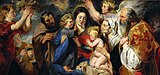 Holy Family with Saint John, Jacob Jordaens