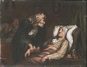 The Imaginary Illness, (c. 1860–62), oil on panel, 26.7 x 35.2 cm., Philadelphia Museum of Art