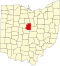 Morrow County map