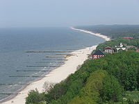 Typical Pomeranian beach (West Pomeranian Voivodeship)
